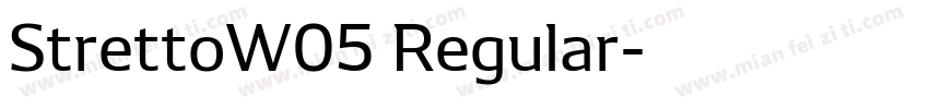 StrettoW05 Regular字体转换